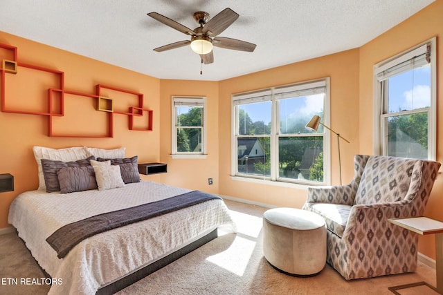 104 Maltese Ln, Oak Ridge, TN 37830 - carpeted bedroom featuring baseboards and ceiling fan