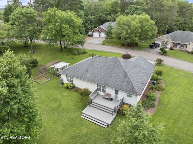 1713 Haley Glenn Ln, Knoxville, TN 37920 - aerial view of property and surrounding area