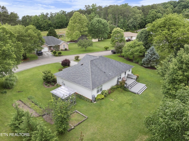1713 Haley Glenn Ln, Knoxville, TN 37920 - aerial view of property and surrounding area