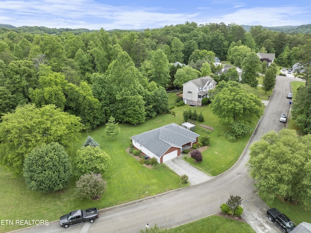 1713 Haley Glenn Ln, Knoxville, TN 37920 - view of subject property featuring a heavily wooded area