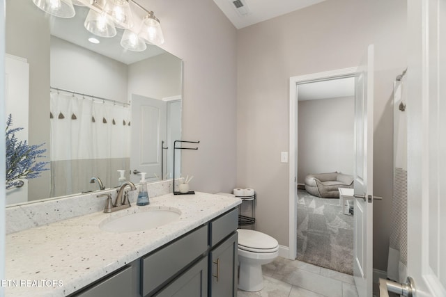 111 Chaseberry Rd, Oak Ridge, TN 37830 - bathroom featuring vanity and tile patterned flooring