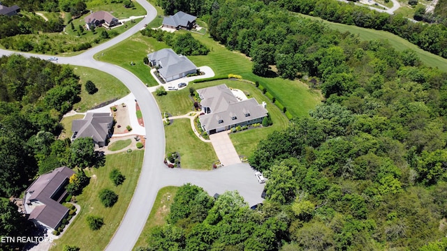 109 Divot Pl, Tazewell, TN 37879 - aerial overview of property's location with nearby suburban area