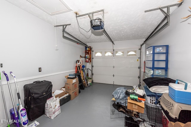 2368 Governors Ct, Maryville, TN 37801 - garage with a garage door opener and wainscoting