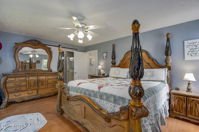 111 Ellis St, Vonore, TN 37885 - bedroom featuring wood finished floors and a ceiling fan