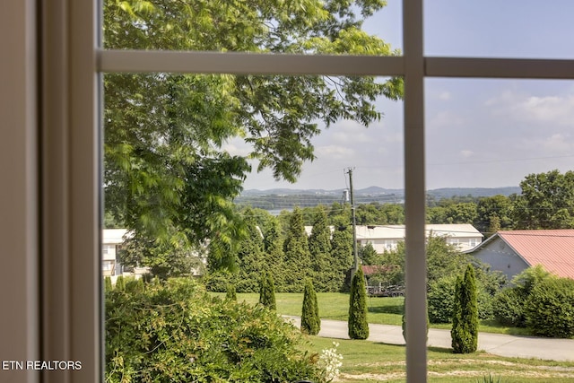111 Ellis St, Vonore, TN 37885 - water view featuring a mountain backdrop