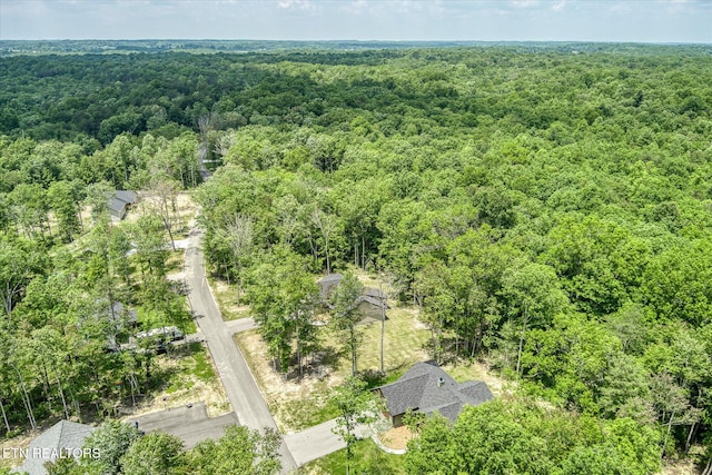191 Creekview Ct, Jamestown, TN 38556 - aerial view of a heavily wooded area