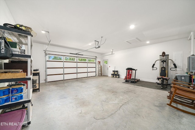 191 Creekview Ct, Jamestown, TN 38556 - garage featuring recessed lighting
