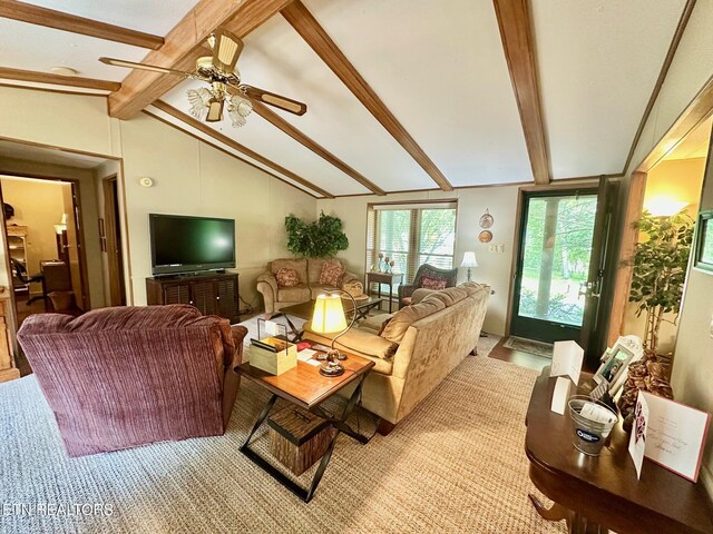 138 Rugby Ct, Crossville, TN 38558 - living room featuring ceiling fan