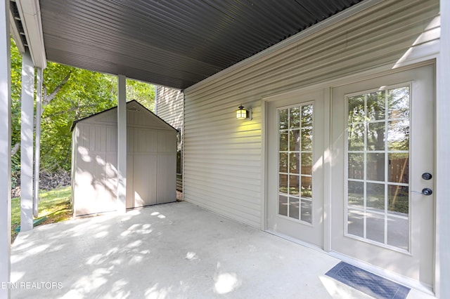 6305 Glen Eagle Ln, Knoxville, TN 37921 - view of patio with french doors