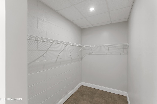 6305 Glen Eagle Ln, Knoxville, TN 37921 - spacious closet featuring a drop ceiling