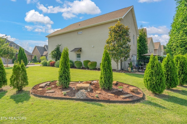 3210 Gazebo Point Way, Knoxville, TN 37920 - view of side of property with stucco siding and a residential view