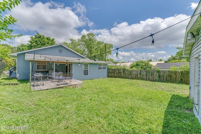 613 Victory St, Knoxville, TN 37919 - back of house with a wooden deck