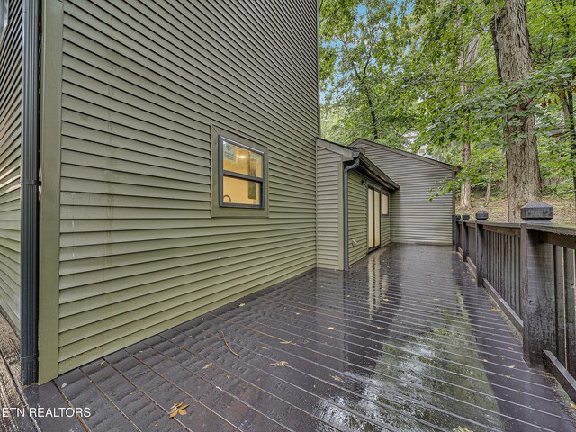 9501 E Aiken Ln, Knoxville, TN 37922 - view of deck