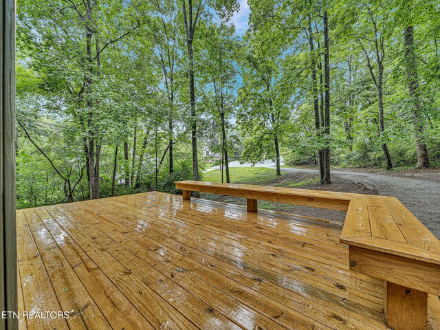 9501 E Aiken Ln, Knoxville, TN 37922 - view of deck