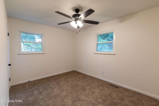 2800 Boyds Bridge Pike, Knoxville, TN 37914 - carpeted spare room featuring baseboards and a ceiling fan