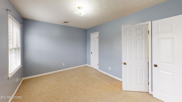 103 Mayfield Dr Unit 5, Elizabethton, TN 37643 - unfurnished bedroom with multiple windows, light carpet, baseboards, and a closet