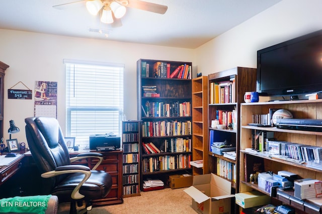 5049 Cottonseed Way, Morristown, TN 37813 - carpeted office space with ceiling fan