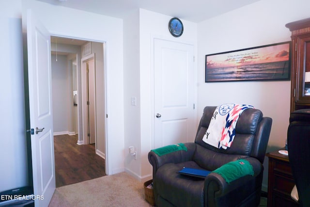 5049 Cottonseed Way, Morristown, TN 37813 - living area featuring carpet floors and baseboards