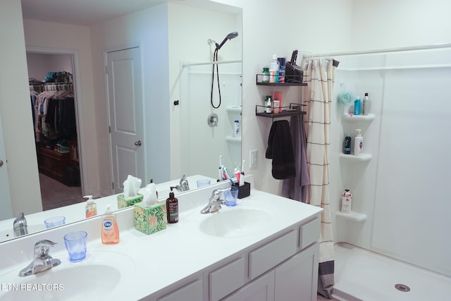 5049 Cottonseed Way, Morristown, TN 37813 - full bath with a stall shower, double vanity, and a spacious closet