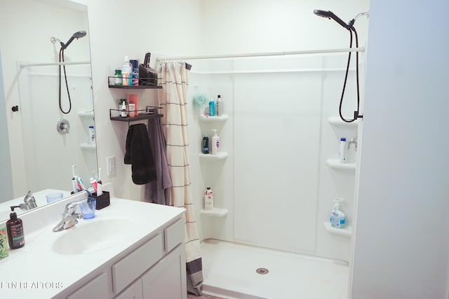 5049 Cottonseed Way, Morristown, TN 37813 - bathroom with a shower stall and vanity