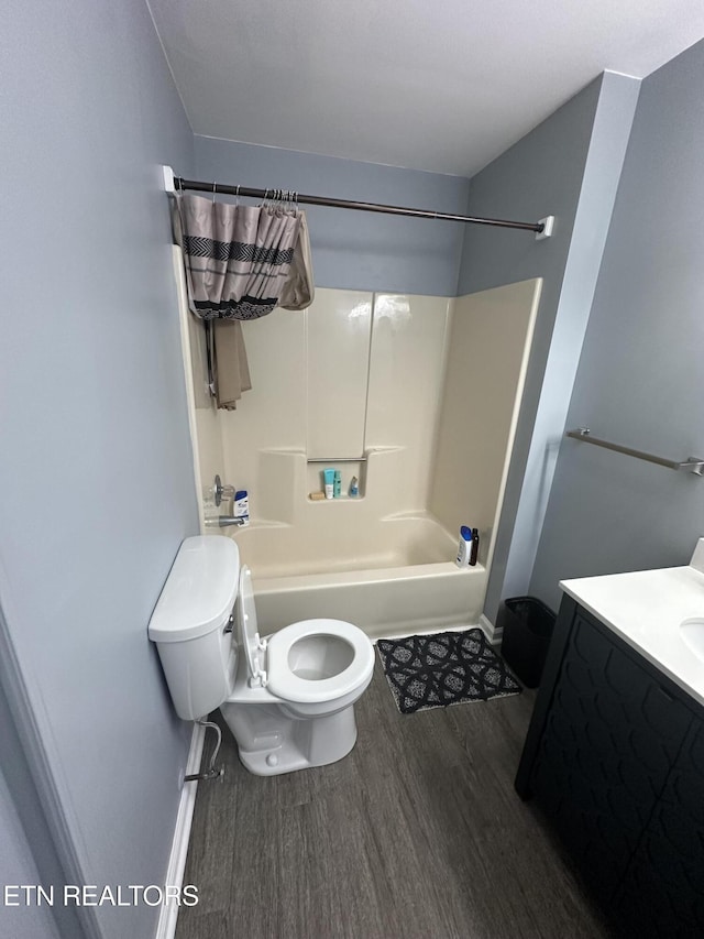 365 Moytoy Rd Unit 103, Crab Orchard, TN 37723 - bathroom with wood finished floors,  shower combination, and vanity
