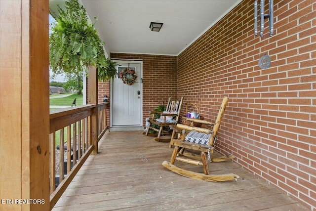 573 Patterson Rd, Harrogate, TN 37752 - view of wooden terrace