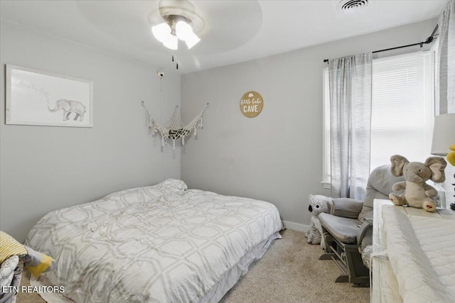 573 Patterson Rd, Harrogate, TN 37752 - carpeted bedroom with ceiling fan