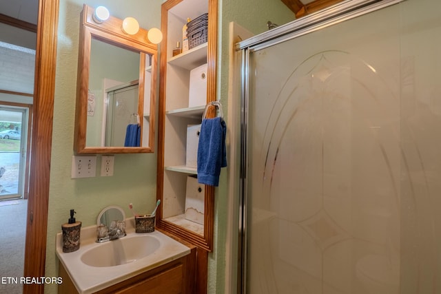 597 Mill Branch Rd, Huntsville, TN 37756 - full bath with a stall shower and vanity
