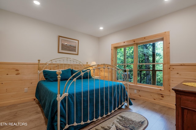 1646 Misty Hollow Way, Gatlinburg, TN 37738 - bedroom with wood finished floors and recessed lighting