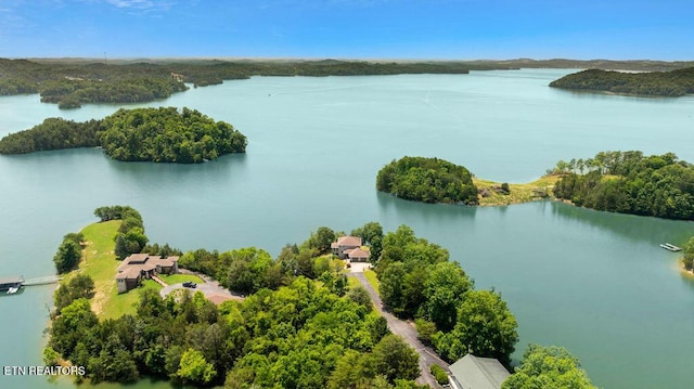 3728 Lighthouse Way, Sevierville, TN 37876 - drone / aerial view of a nearby body of water