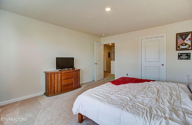812 Greene Meadow Dr, Talbott, TN 37877 - bedroom with carpet flooring, baseboards, and recessed lighting