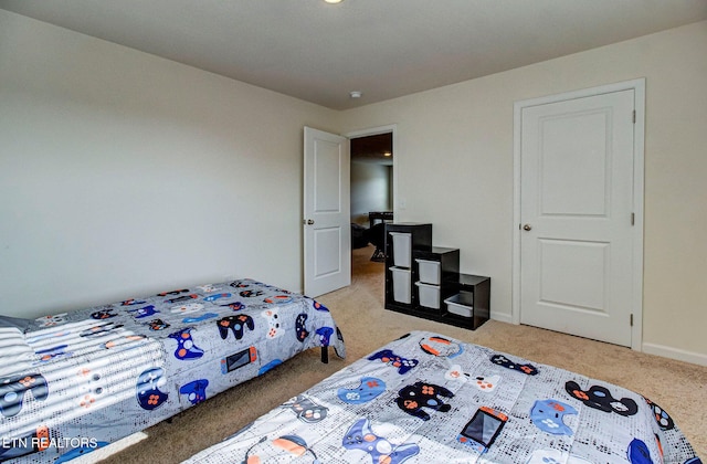 812 Greene Meadow Dr, Talbott, TN 37877 - bedroom featuring light carpet and baseboards
