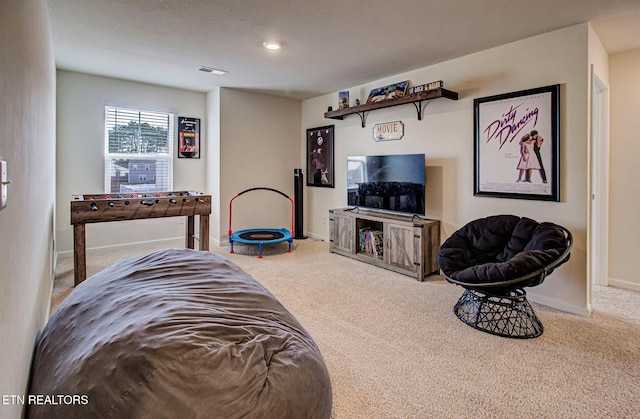 812 Greene Meadow Dr, Talbott, TN 37877 - living room with carpet floors and baseboards