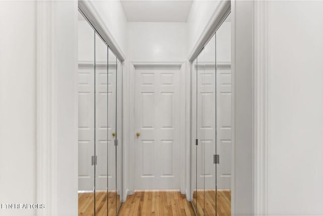 4151 Cave Springs Rd, Tazewell, TN 37879 - hall with light wood-style flooring