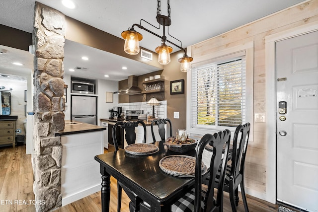 3710 Weber Rd Unit E107, Gatlinburg, TN 37738 - dining area featuring wood finished floors