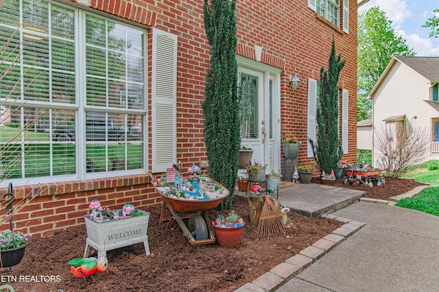 117 Maltese Ln, Oak Ridge, TN 37830 - view of exterior entry with brick siding