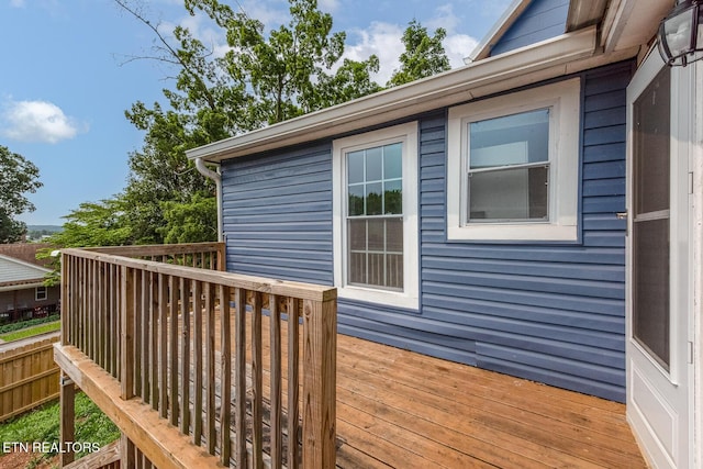 201 Kingston St, Lenoir City, TN 37771 - view of deck