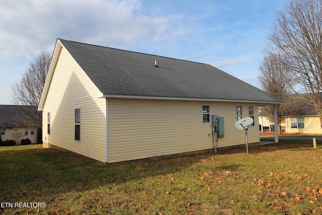 1505 Cypress View Ct, Sevierville, TN 37862 - back of house with a yard and roof with shingles