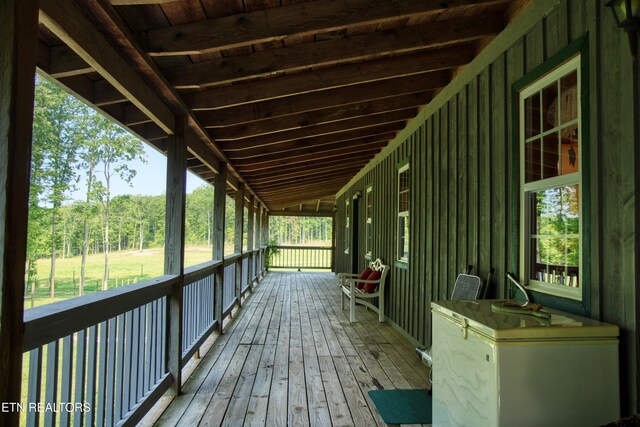 147 Akers Chapel, Jamestown, TN 38556 - view of wooden terrace