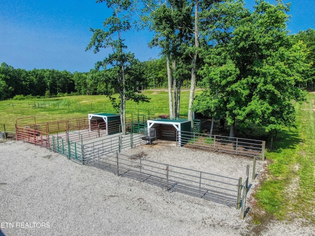 147 Akers Chapel, Jamestown, TN 38556 - view of community featuring an exterior structure, a view of rural / pastoral area, an outbuilding, and a detached carport