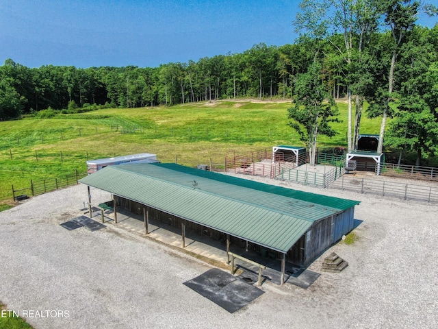 147 Akers Chapel, Jamestown, TN 38556 - view of swimming pool with an exterior structure and an outbuilding