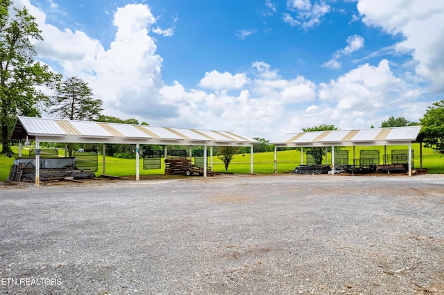 1139 Reagan Valley Rd, Tellico Plains, TN 37385 - view of car parking with a detached carport