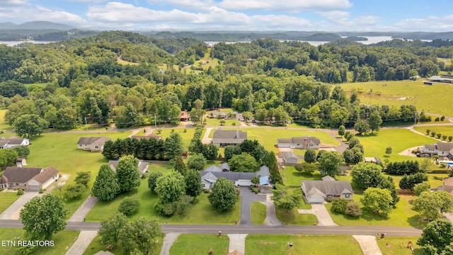 1647 Sams Dr, Dandridge, TN 37725 - aerial view of a mountainous background and a heavily wooded area