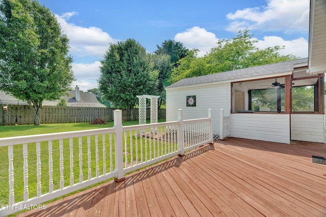 1647 Sams Dr, Dandridge, TN 37725 - view of deck