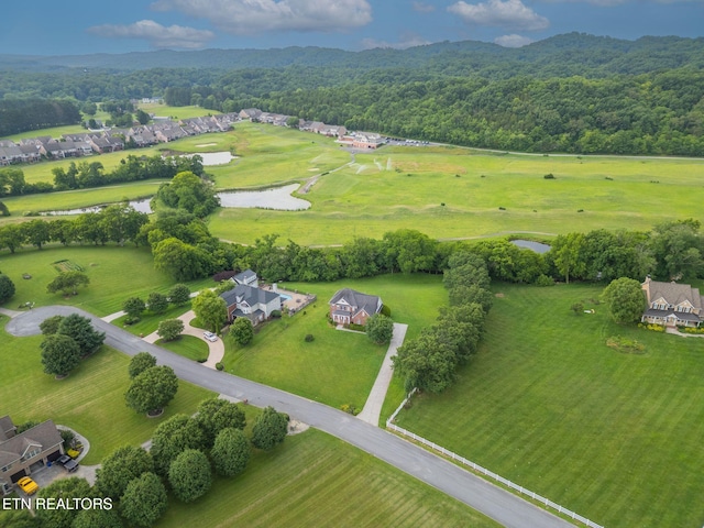 1010 Creek Brook Ln, Seymour, TN 37865 - aerial view of a nearby body of water and a heavily wooded area