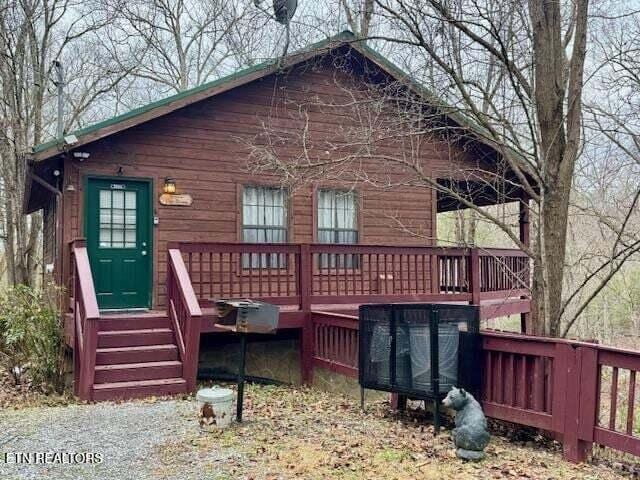 1930 Regans Ridge Way, Sevierville, TN 37876 - view of rear view of property