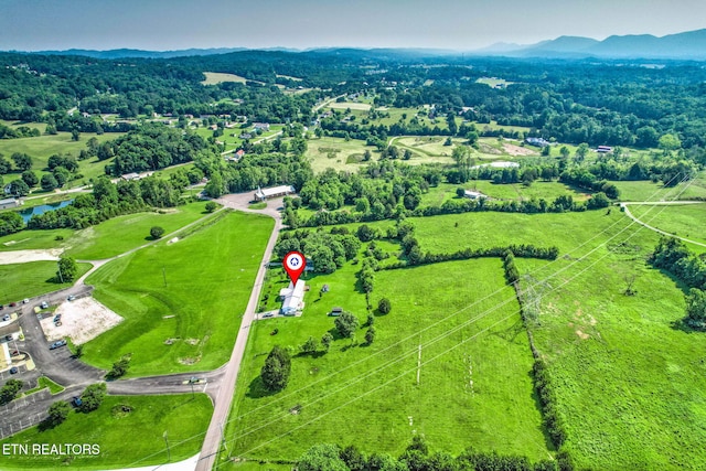 8318 Clapps Chapel Rd, Corryton, TN 37721 - drone / aerial view of a mountainous background