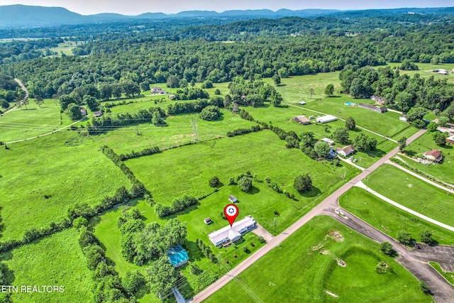 8318 Clapps Chapel Rd, Corryton, TN 37721 - view of rural area with a forest and a mountainous background