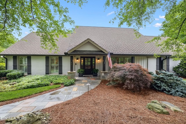 12368 N Fox Den Dr, Knoxville, TN 37934 - view of front facade featuring roof with shingles and brick siding