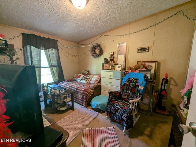 626 S 22nd St, Middlesboro, KY 40965 - carpeted bedroom with a textured ceiling